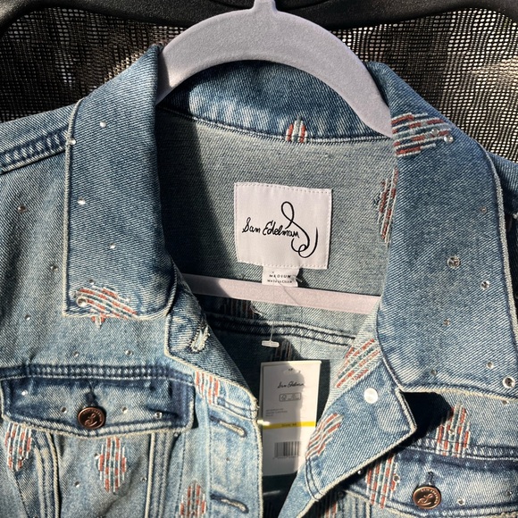 Sam Edelman Billie Oversized Trucker NWT - Picture 7 of 8